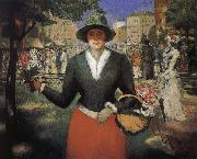 Kasimir Malevich, flower girl